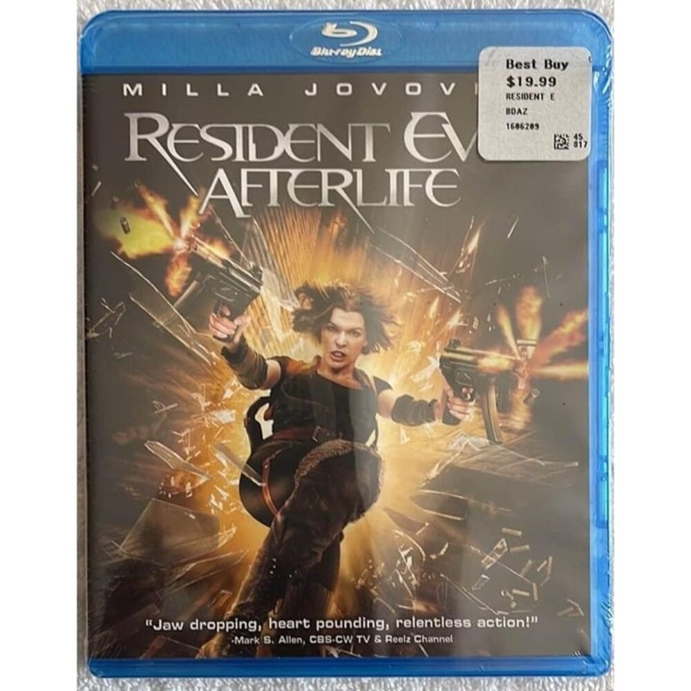 Resident Evil: Afterlife (Blu-ray, 2010) NEW